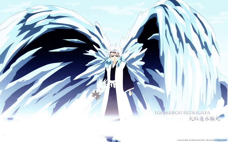 Anime Character with Wings — White