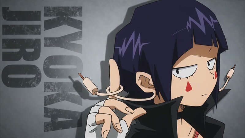 Anime Character with Wires — Gray