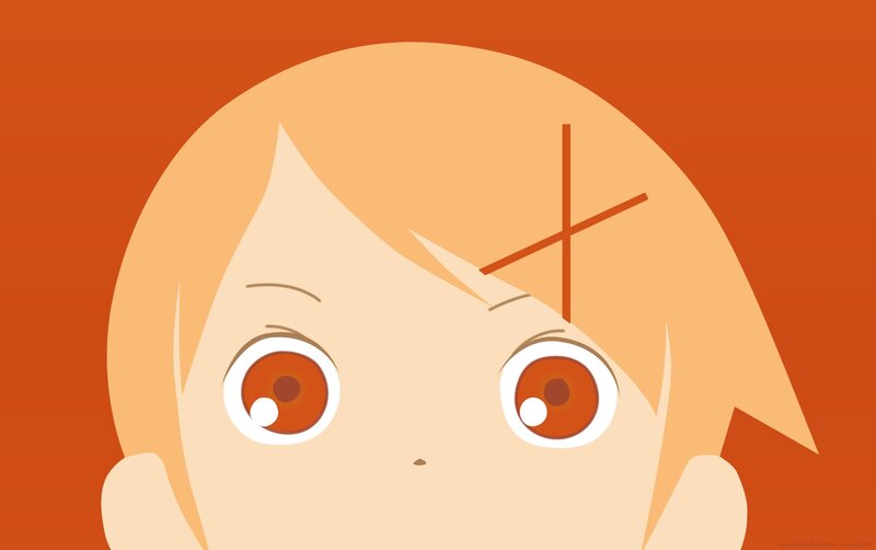 anime character with X mark