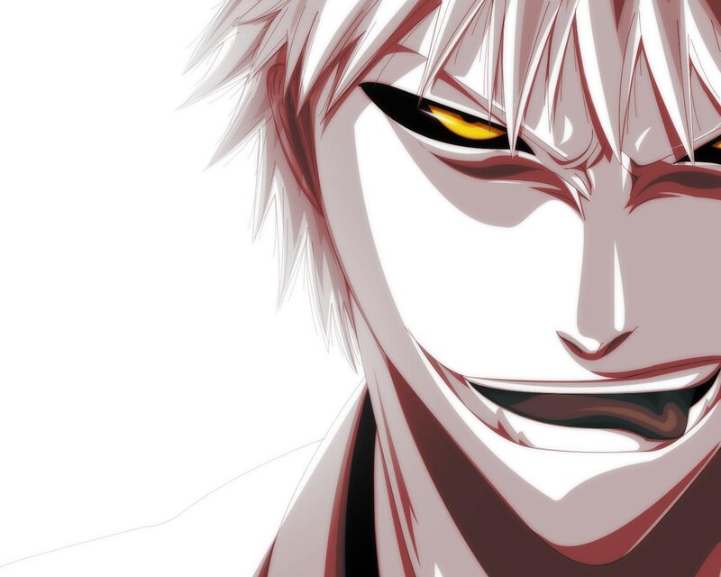 anime character with yellow eyes