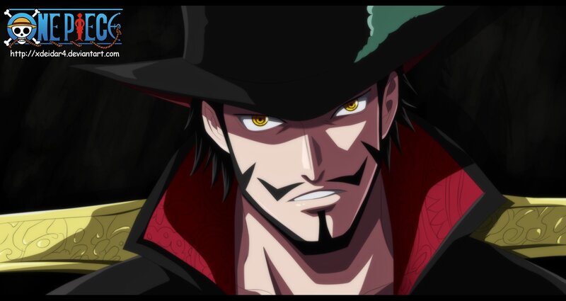 Anime Character with Yellow Eyes — Black, Dramatic, Hat