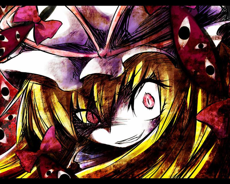 Anime Character with Yellow Hair — Intense