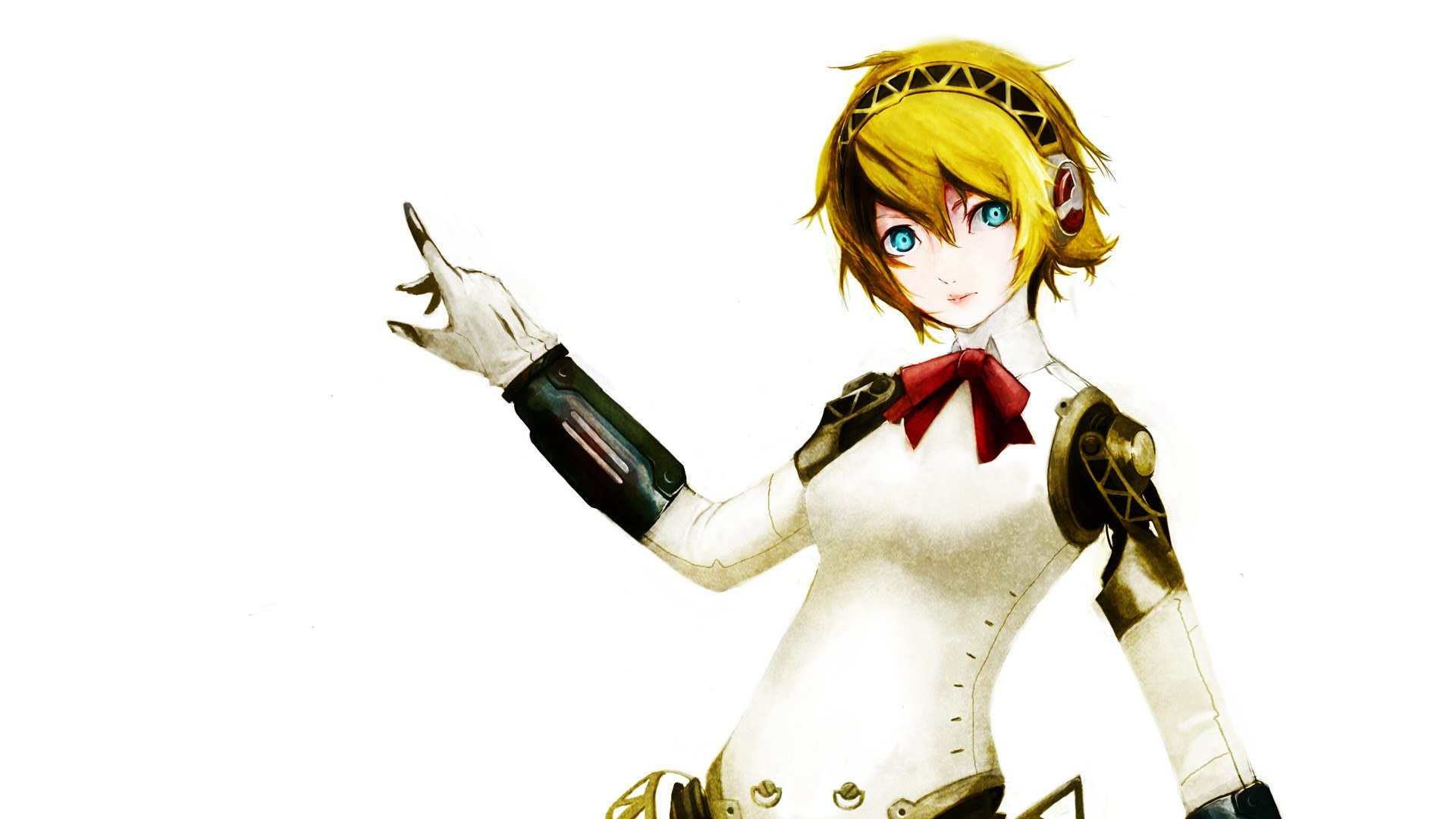 anime character with yellow hair