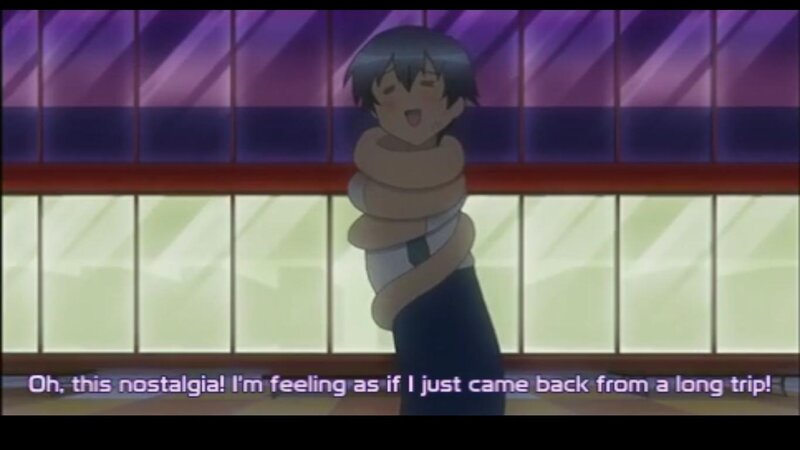 Anime Character Wrapped in Rope