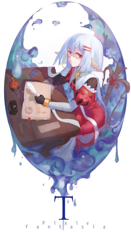 Anime Character Writing — Blue