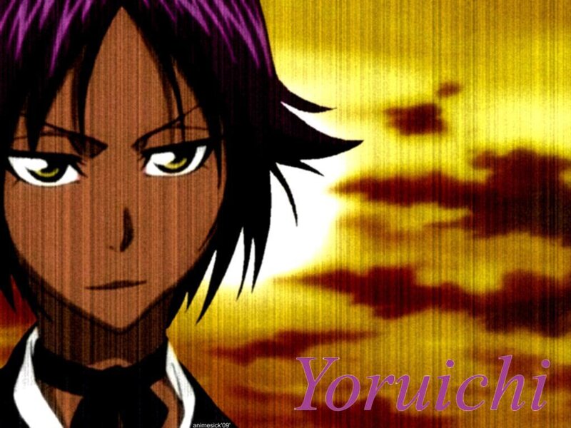 Anime character Yoruichi