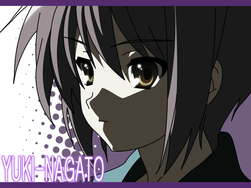 Anime character Yuki Nagato