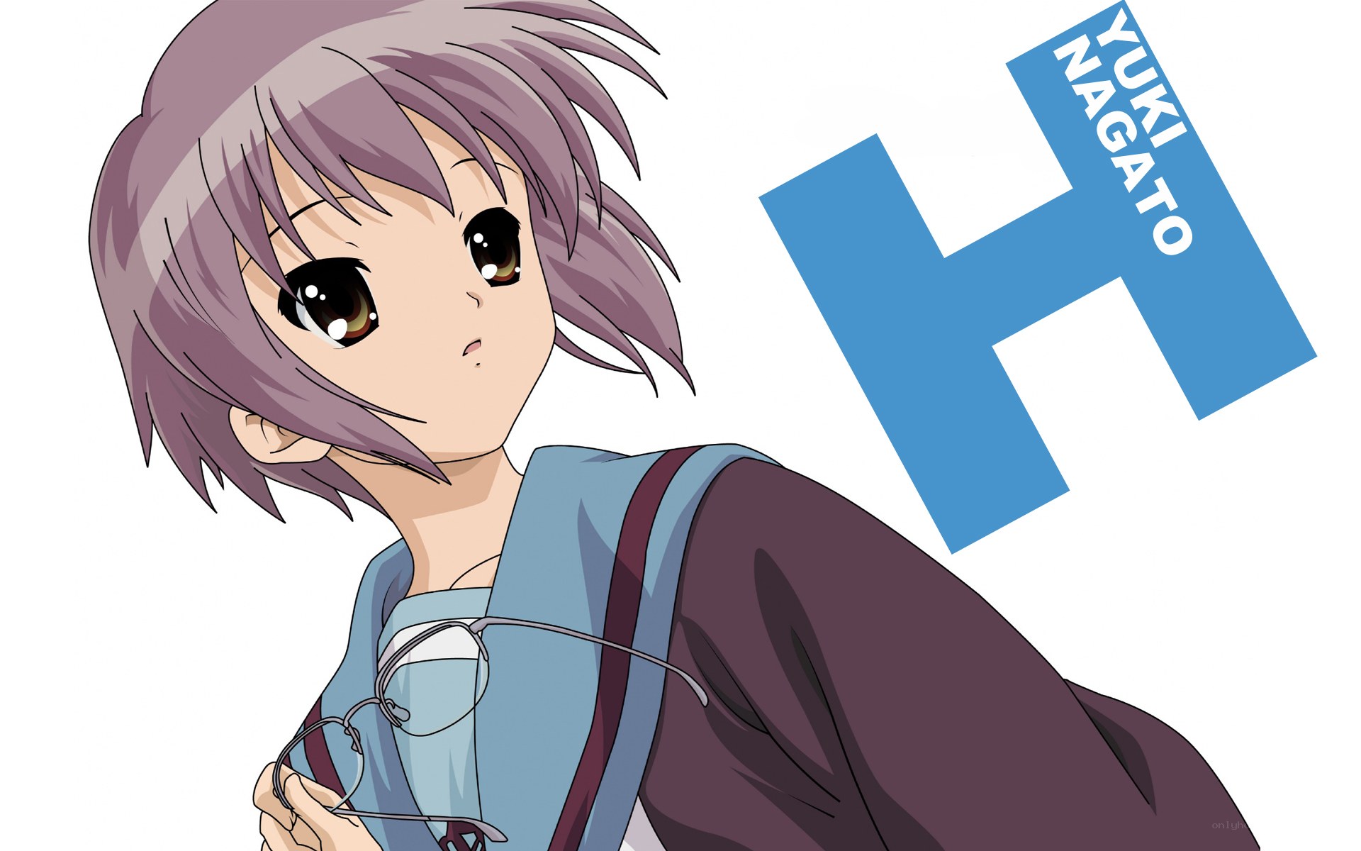 Anime character Yuki Nagato