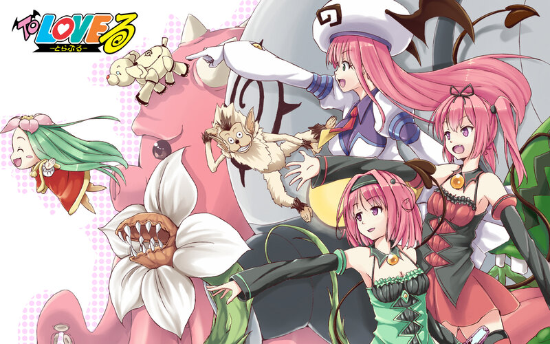Anime Characters and Creatures — Pink