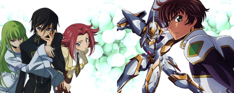 anime characters and mecha