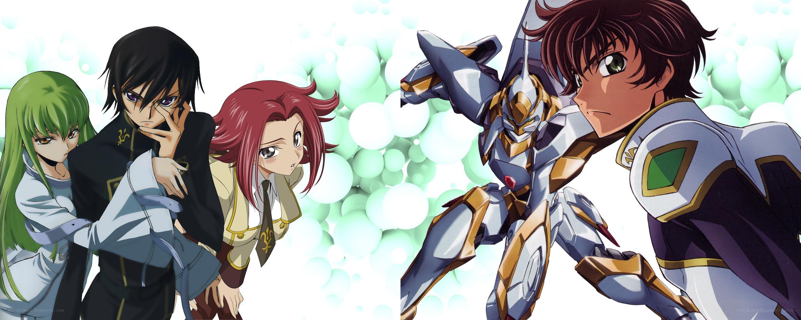 anime characters and mecha
