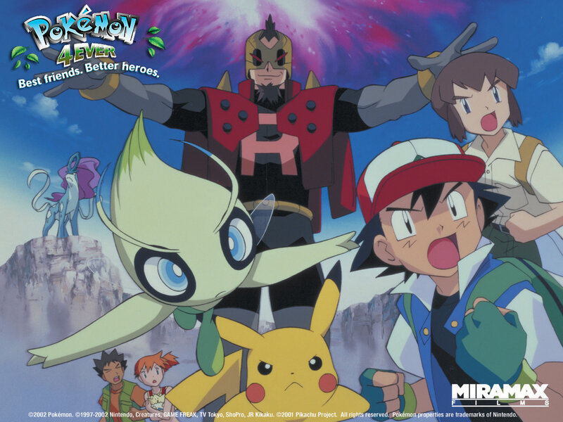 Anime Characters and Pokémon