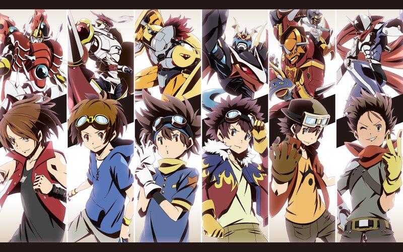 Anime Characters and Robots