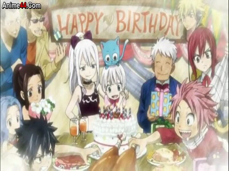 Anime Characters at Birthday Party