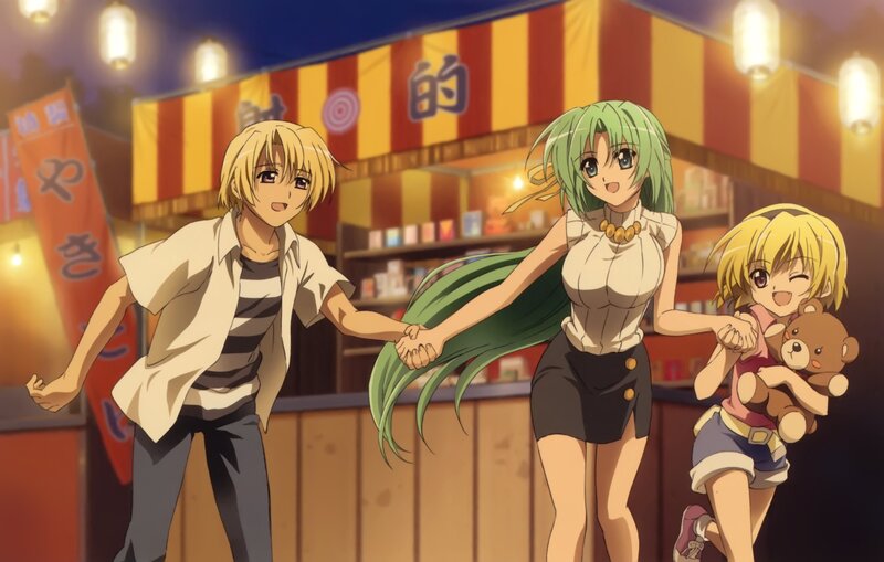 anime characters at festival