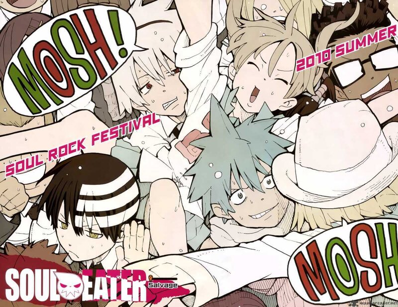 Anime Characters at Festival — White