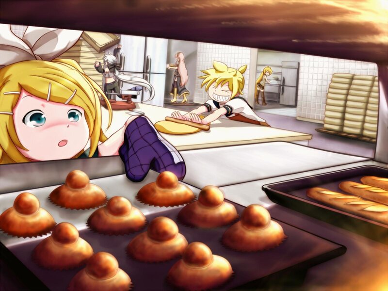 Anime Characters Baking