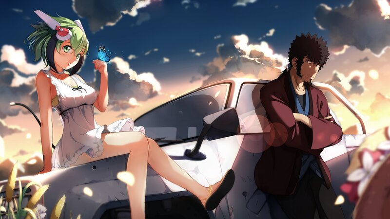 Anime Characters by Car
