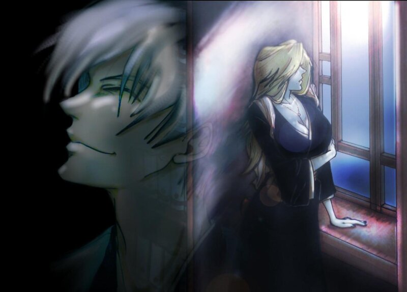 Anime Characters by Window