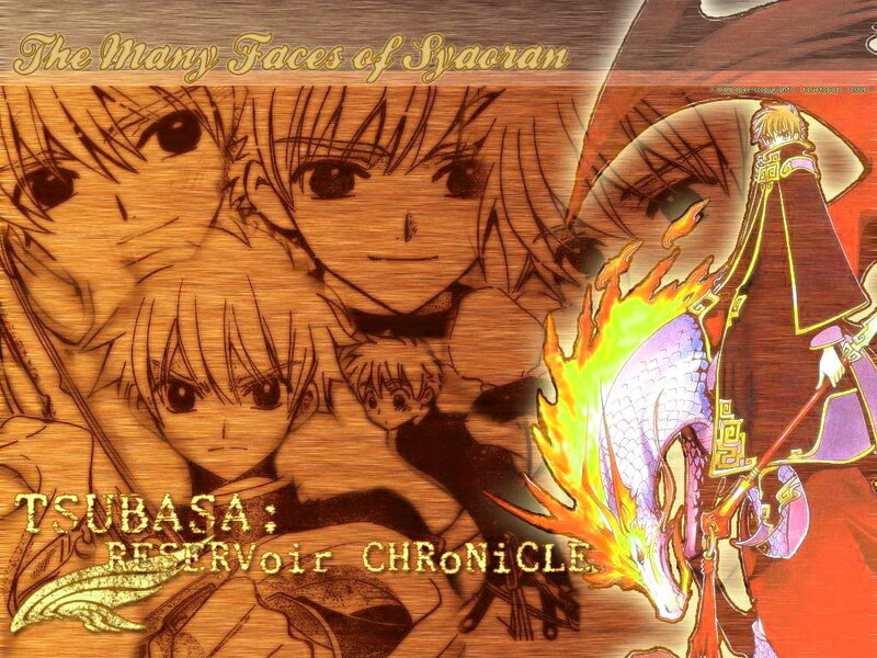 Anime Characters Collage — Brown, Dramatic, Manga, Dragon