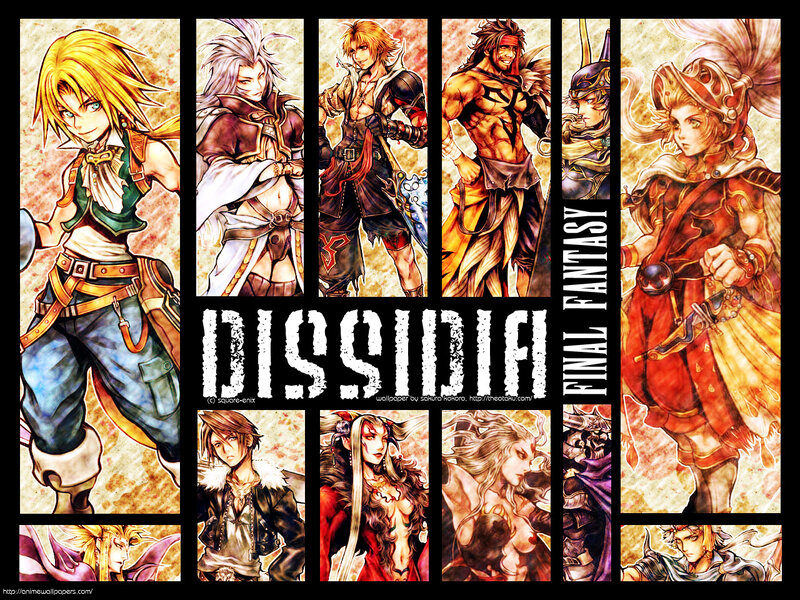 Anime Characters Collage — Red, Dramatic, Manga, Sword