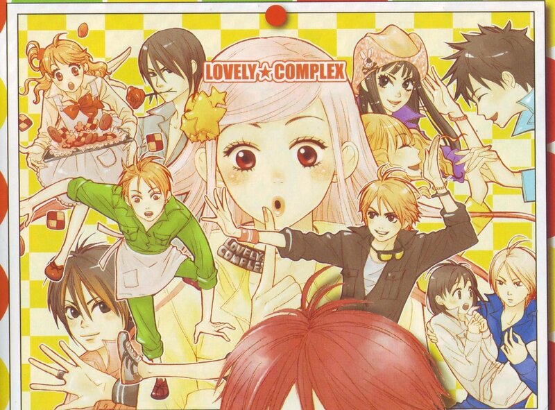 Anime Characters Collage — Yellow, Cheerful
