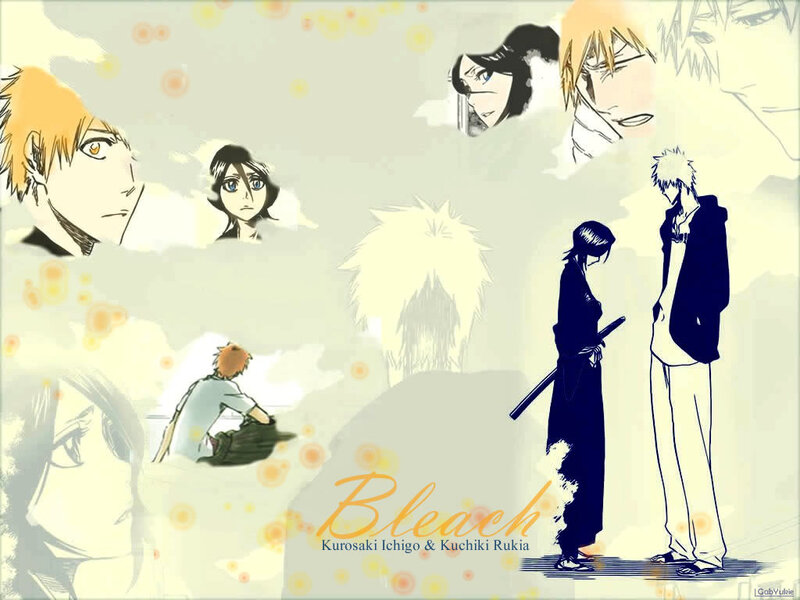 Anime Characters Collage — Yellow, Dramatic, Manga, Sword