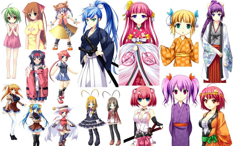 Anime Characters Collection