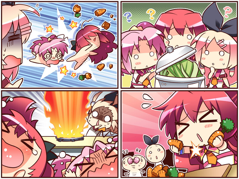Anime Characters Cooking