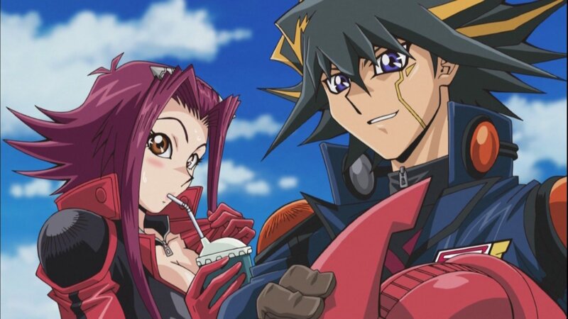 anime characters drinking soda