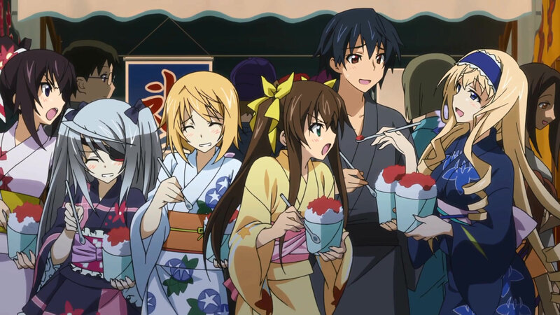 Anime Characters Eating Shaved Ice
