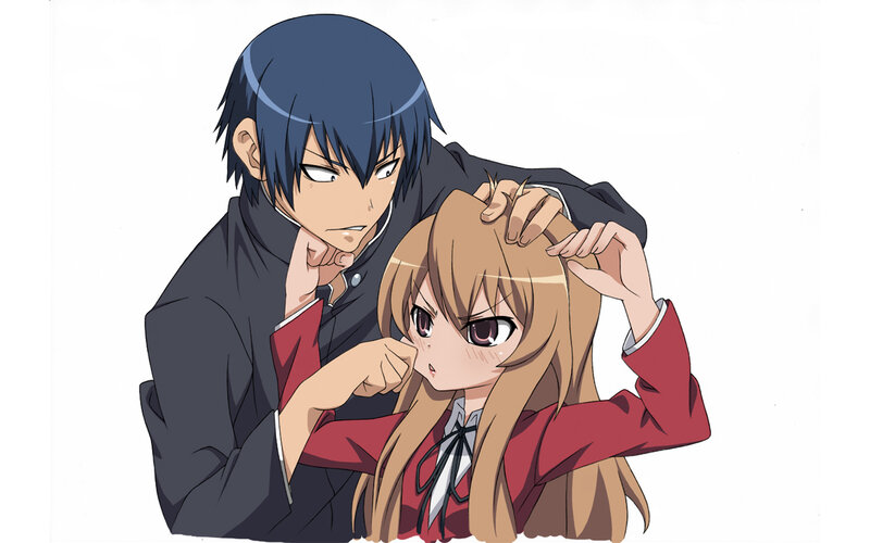 Anime Characters Fighting — Blue, Aggressive