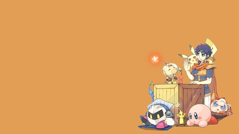 anime characters gathering