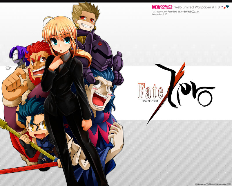 Anime Characters Group — Black, Dramatic, Suits