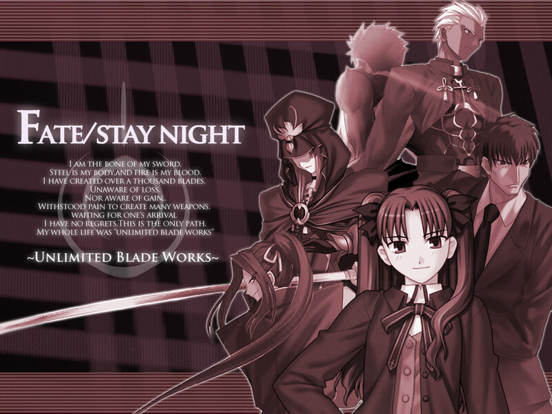 Anime Characters Group — Brown, Dramatic