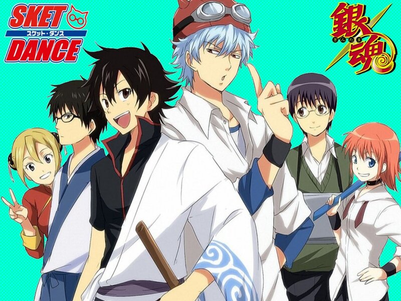 Anime Characters Group — Cyan