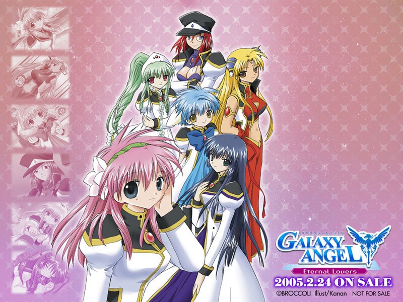 Anime Characters Group — Pink, Playful, Uniforms