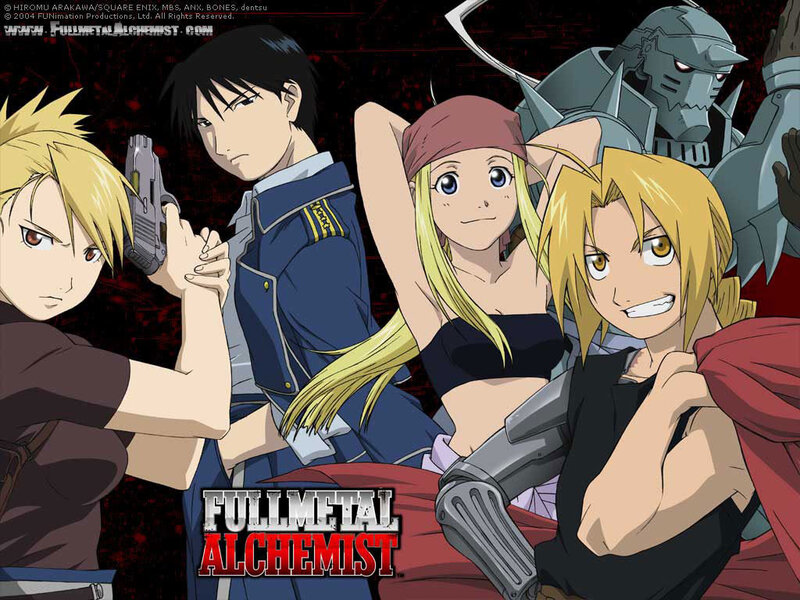 Anime Characters Group — Red