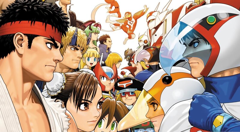 Anime Characters Group — White, Dramatic, Manga, Martial Artist