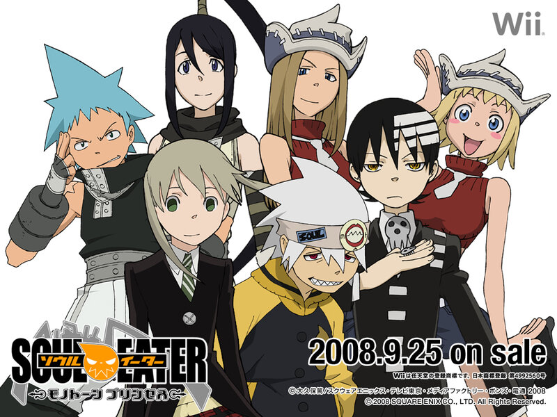 Anime Characters Group — White, Playful, Logo