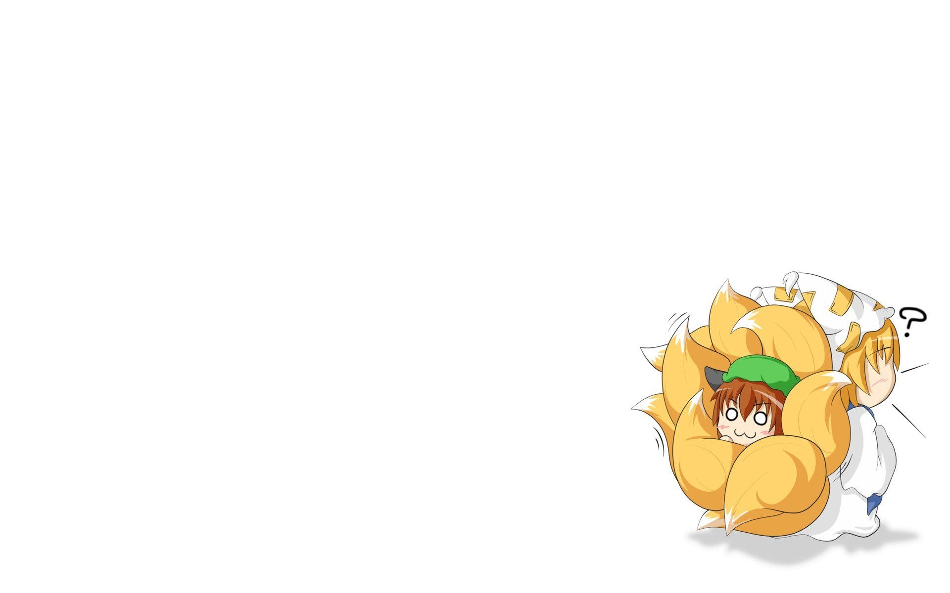 anime characters hugging