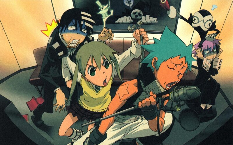 Anime Characters in a Band