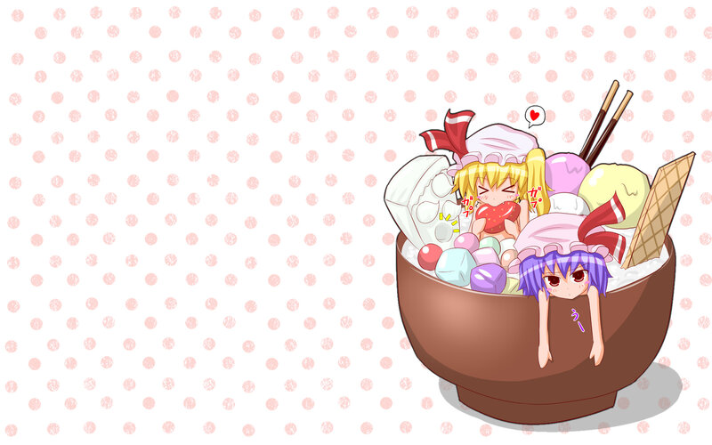 Anime Characters in a Bowl — Brown
