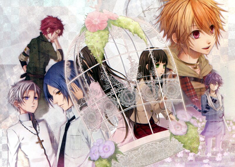 Anime Characters in a Cage