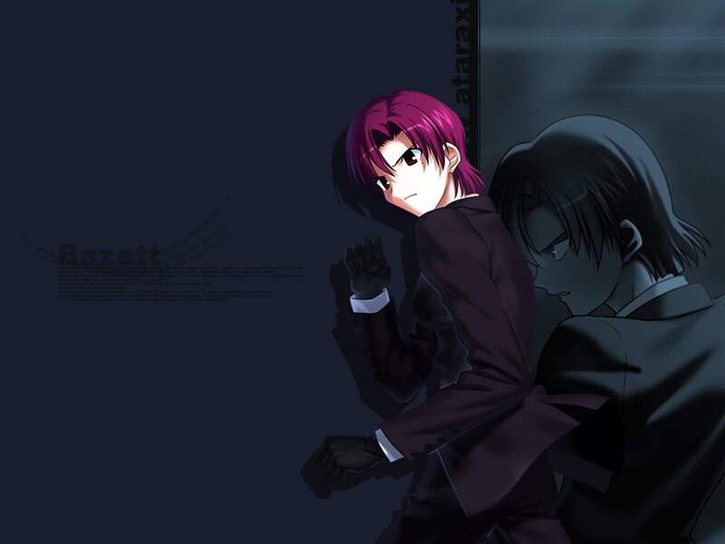 Anime characters in a dark scene