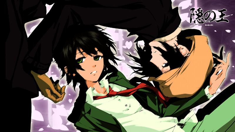 Anime characters in a dramatic scene