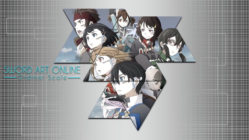 Anime Characters in a Group — Gray, Dramatic