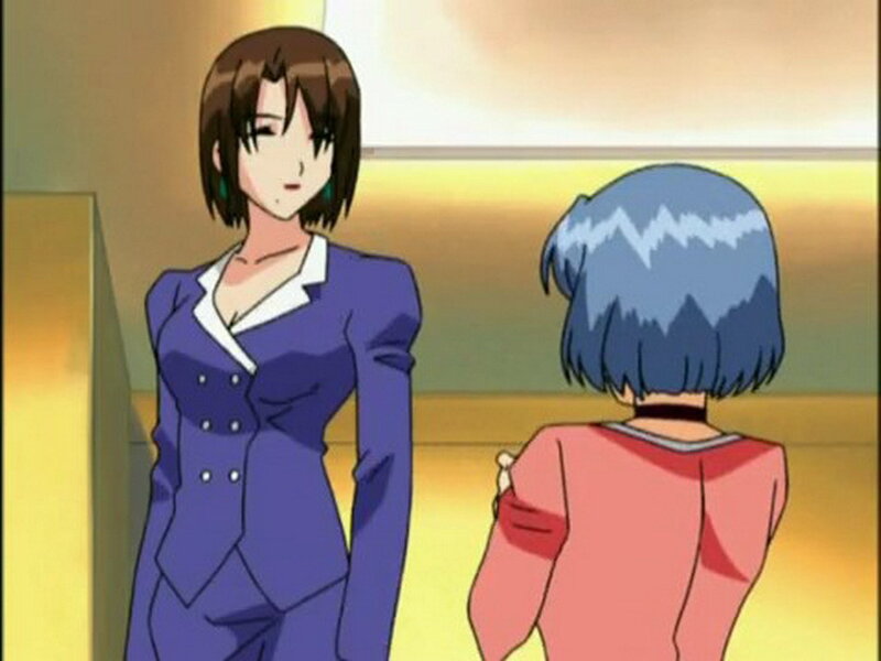 anime characters in a room