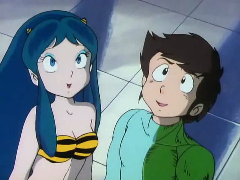 anime characters in a room