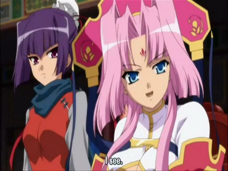 anime characters in a scene